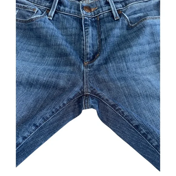 Ann Taylor Loft Women’s Dark Wash Denim Relaxed Fit Skinny Jean Size 26/2 - Picture 8 of 12